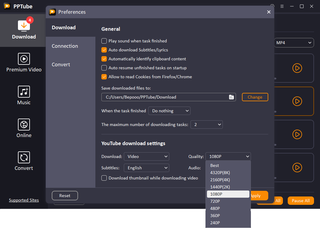 03 pptube video download quality