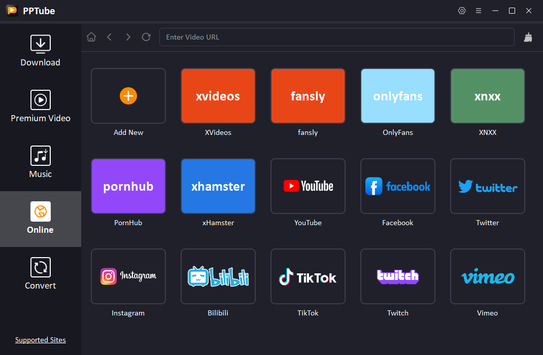 07 pptube built in browser