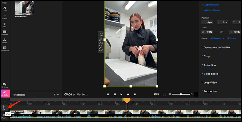 Flixier-cut-youtube-video