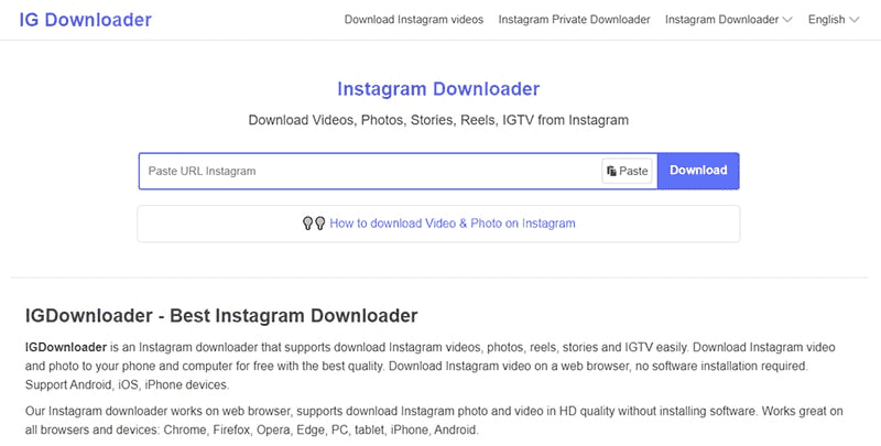 IG Downloader