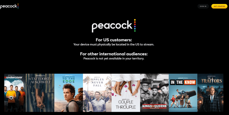Peacock TV