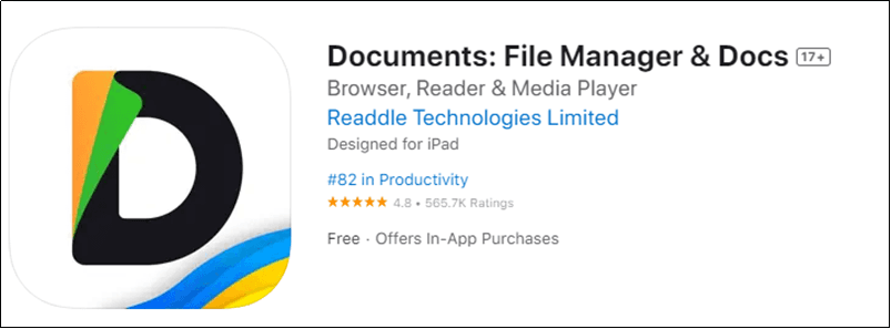 Documents by Readdle