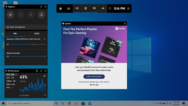 Selecting-Spotify-Widget