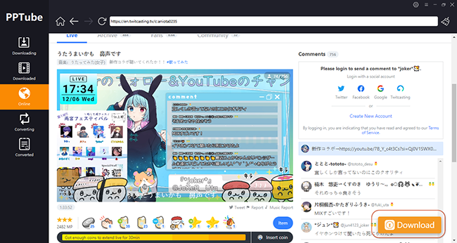 TwitCasting-download