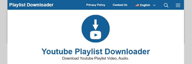 YouTube Playlist Downloader