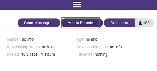 add to friend thothub