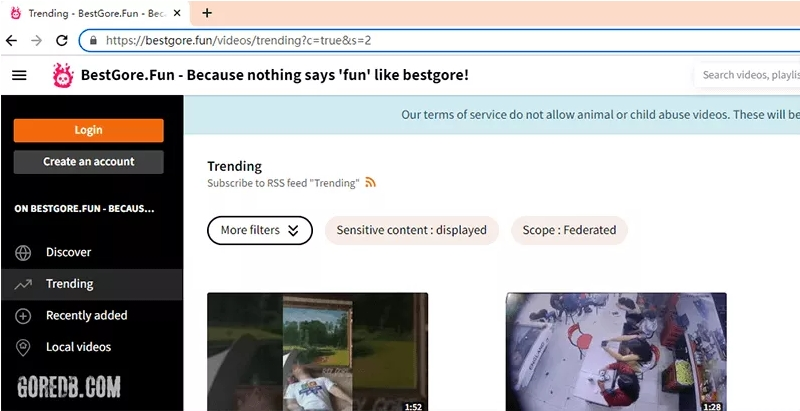 15 Bestgore Alternative Websites You Can Watch Shocking Videos