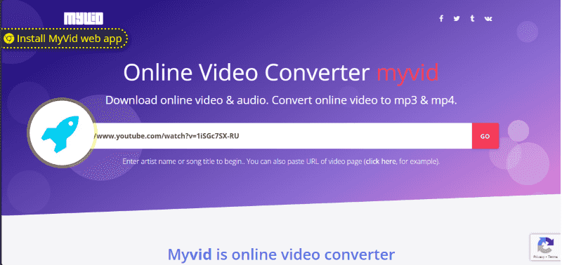 copy url MyVid