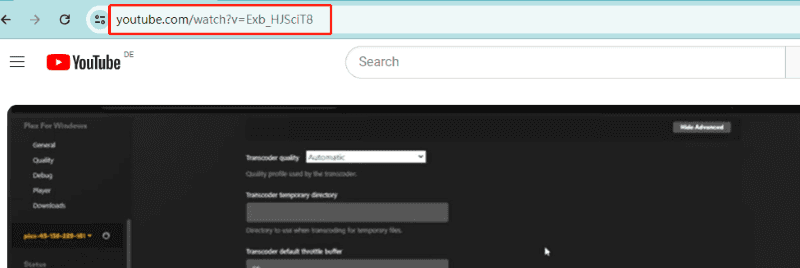 copy ytdlp url