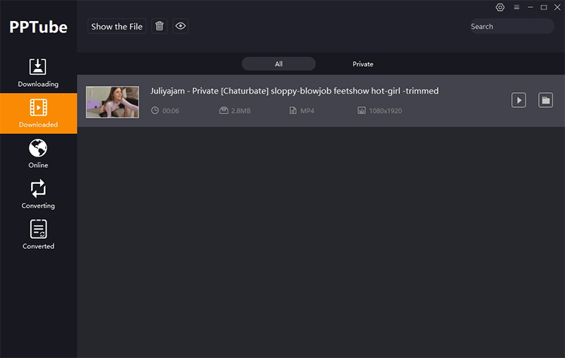 download xhomealone video pptube