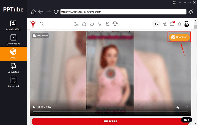 download loyalfans video