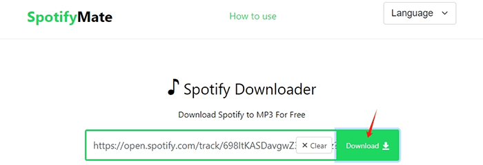 download spotify song online spotifymate