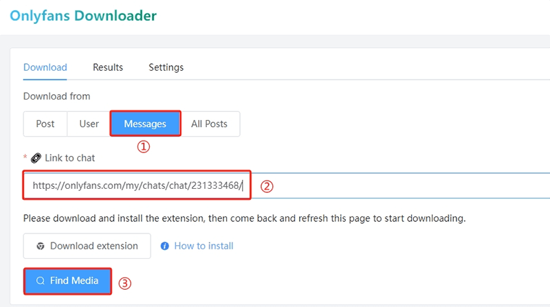 download onlyfans message video chrome