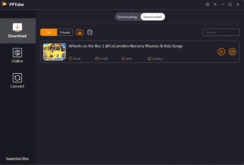 downloaded cocomelon