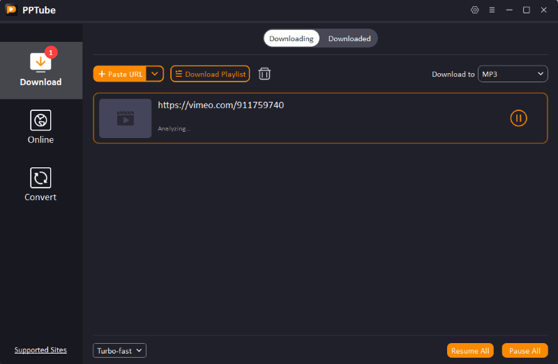 downloading vimeo video