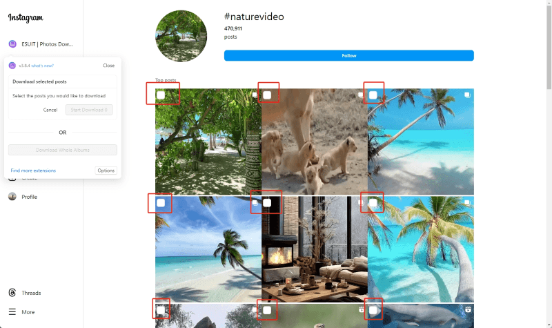 esuit select the photo