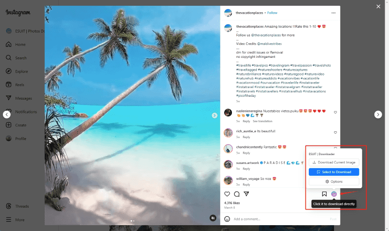 Esuit select to download