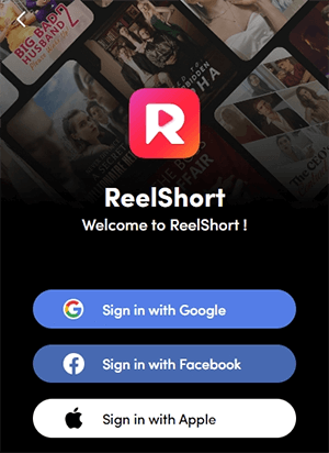 login reelshort app