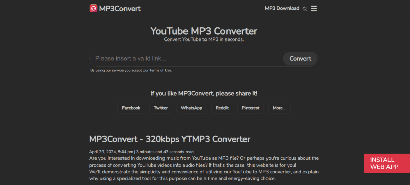 mp3 convert