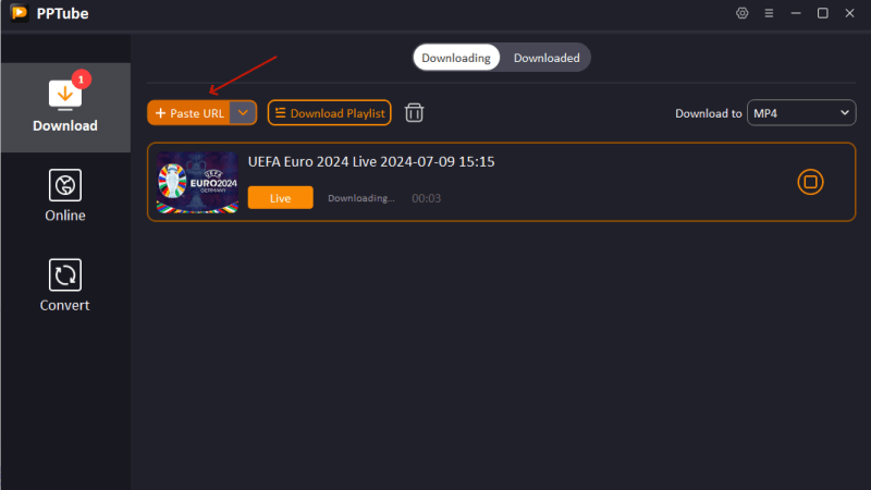 paste-youtube-stream-url