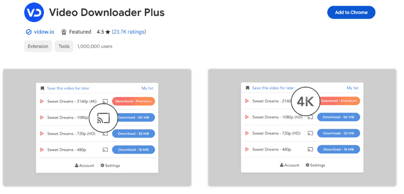 video downloader plus