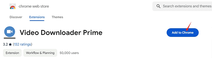 video downloader prime chrome
