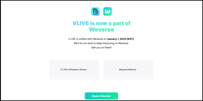 vlive becomes part pf weverse