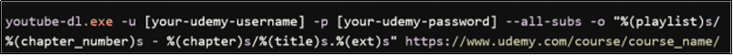 code for mac/linux