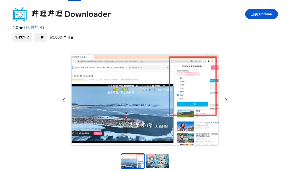 哔哩哔哩-Downloader